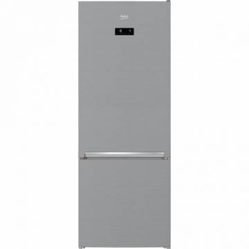 Combina frigorifica Beko RCNE560E40ZXBN, 501 L, HarvestFresh,NeoFrost Dual Cooling, Clasa E, H 192 cm, Argintiu