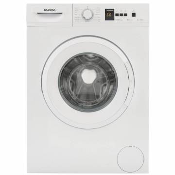 Masina de spalat rufe Slim Daewoo DWD-MV1011, 6 kg, 1000 RPM, Clasa D, Eco Wash, Anti Allergy, Start intarziat, 60 cm, Alb