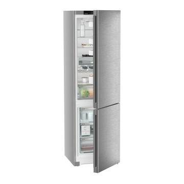 Combina frigorifica Liebherr CNsdb 5723 Plus, EasyFresh, NoFrost, 330 l, H 201.5 cm, Clasa B, Inox