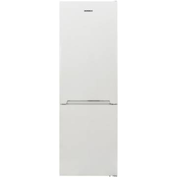 Combina frigorifica Heinner HC-V341E++, 340 l, Clasa E, Less Frost, Iluminare LED, Control mecanic, H 186 cm, Alb