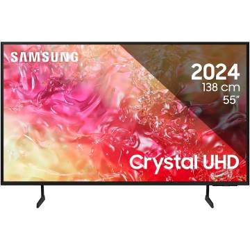 Televizor SAMSUNG LED 55DU7172, 138 cm, Smart, 4K Ultra HD, Clasa G (Model 2024)