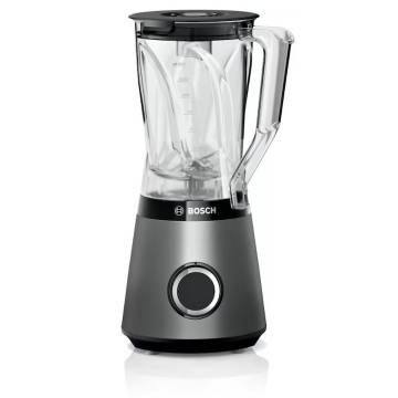 Blender Bosch VitaPower MMB6141S, 1200 W, 1.5 l, 2 viteze + Pulse, Argintiu