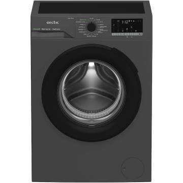 Masina de spalat rufe Arctic APLM2WFSU28411A, 8 Kg, 1400 RPM, Clasa energetica A, Motor Silent Inverter, ExtraSteam, IronExpress, Recycled Tub, Fast/Intensive, Steam, WaterMode (Water Saving - Extra Rinse), Prewash, Child Lock, Add-In, Anthracite