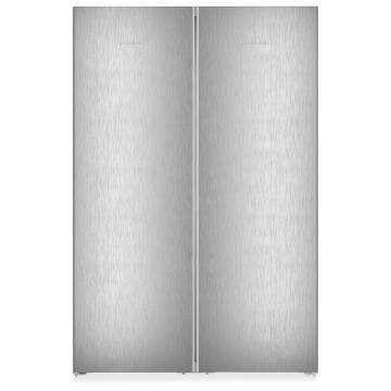 Side by side Liebherr XRFsf 5245 Plus, NoFrost, BioFresh, 660 l, H 185.5 cm, Clasa E, Inox/Silver