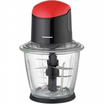 Tocator Heinner HMC-K500BKR, 500 W, 1.5 l, Rosu/Negru