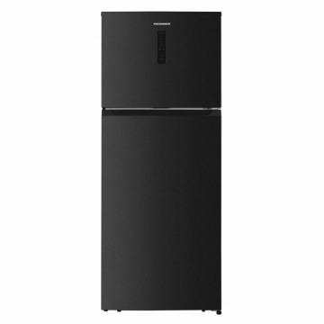 FRIGIDER CU DOUA USI HEINNER HF-HM415NFDXE++, Clasa E, 415L, Full No Frost, Compresor Dual Inverter, Display, H 178cm, Inox Antracit