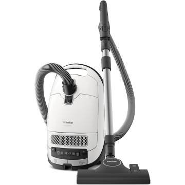 Aspirator cu sac Miele Complete C3 Allergy Power Line SGFF5, 890 W, 4.5 l, 77 dB, perie AllTeQ, Alb