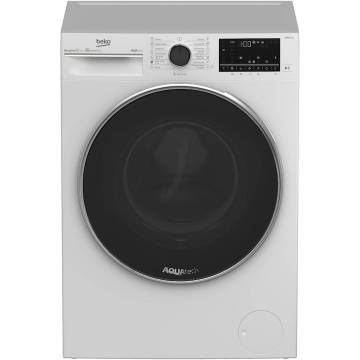 Masina de spalat rufe Beko B5WFU79418WB, 9 kg, 1400 rpm, Clasa A, SteamCure, Recycled Tub, ProSmart Inverter Motor, Homewhiz through Bluetooth, AddXtra, Alb