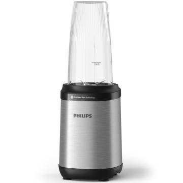 Blender Philips HR2764/00 Seria 5000, 800 W, Tehnologia si lame ProBlend Plus, Lame detasabile, Pahar de 700 ml cu capac, Design compact, negru/argintiu